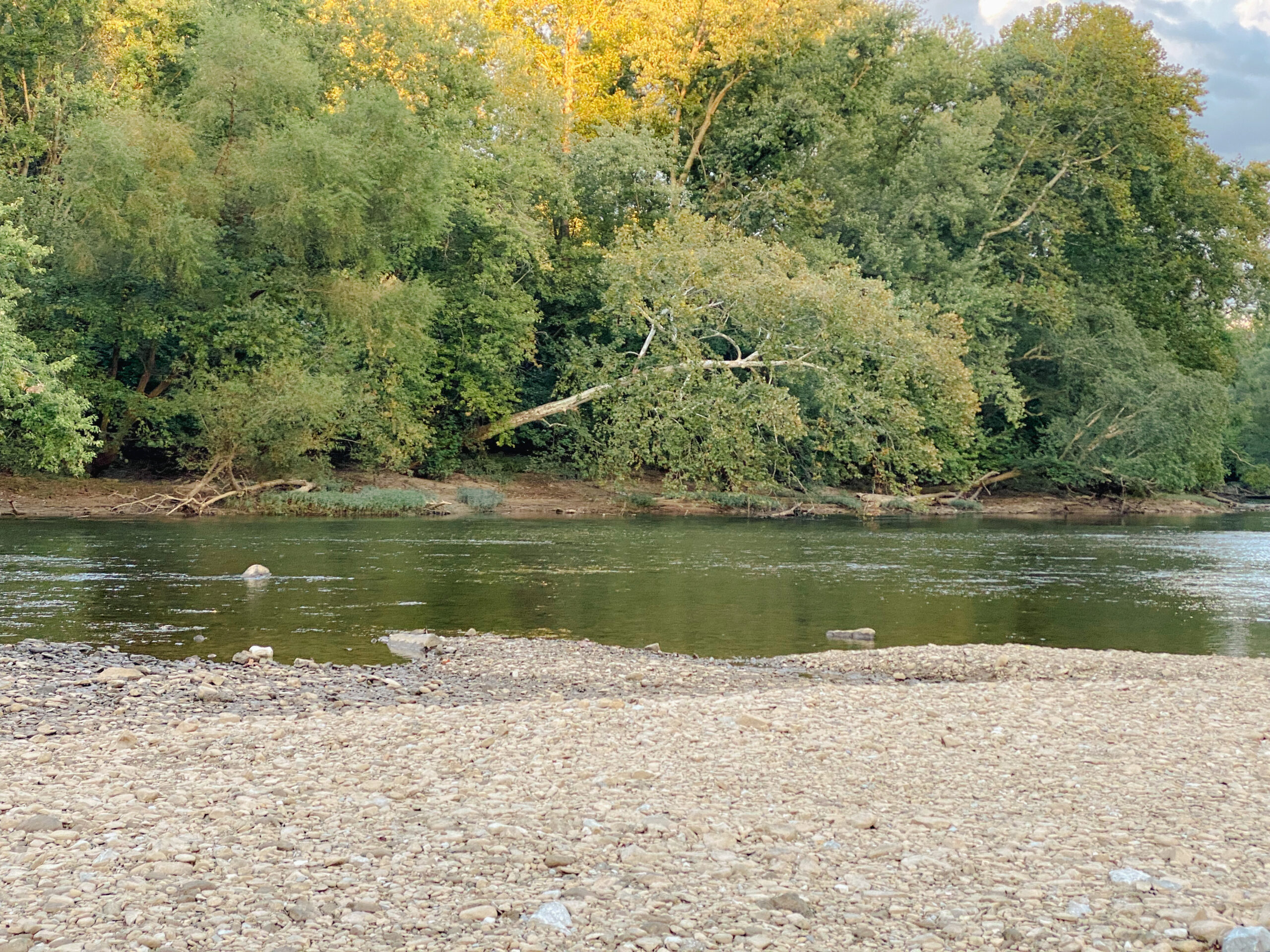 Elk River access in Clendenin WV